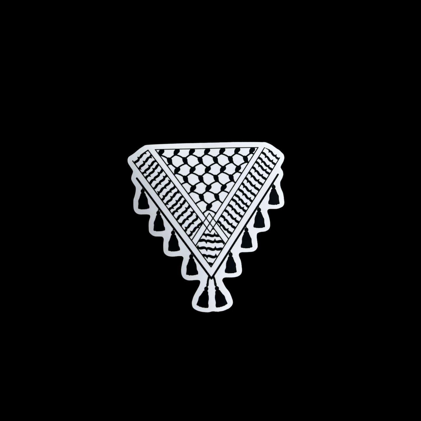 Keffiyeh Sticker